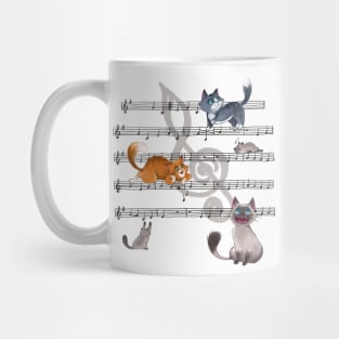 Cats music Mug